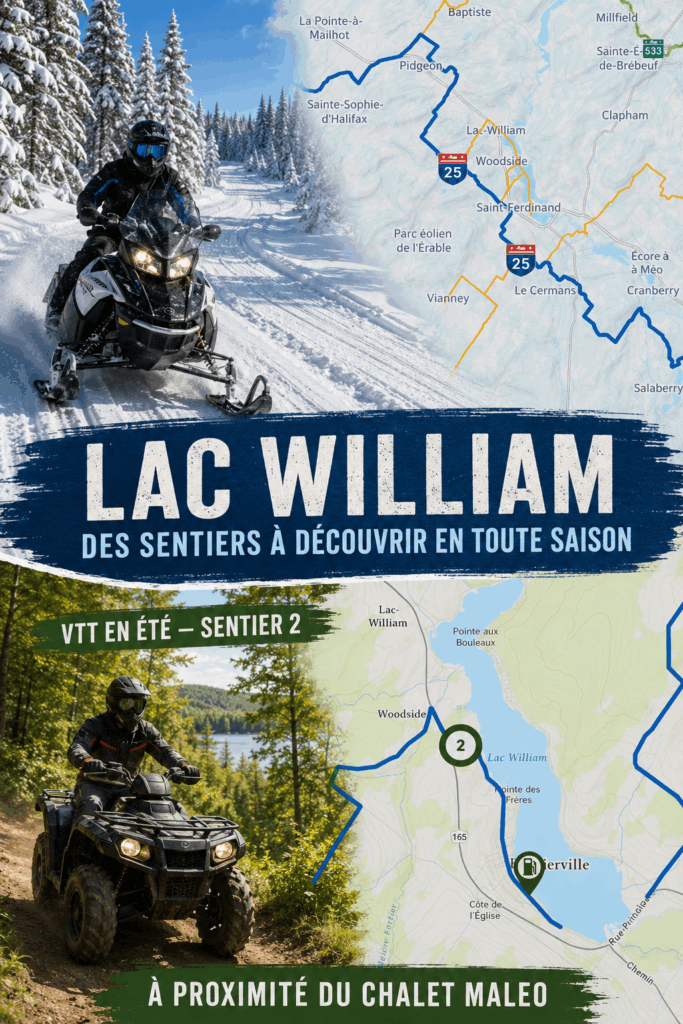 Motoneige en hiver, VTT en été!