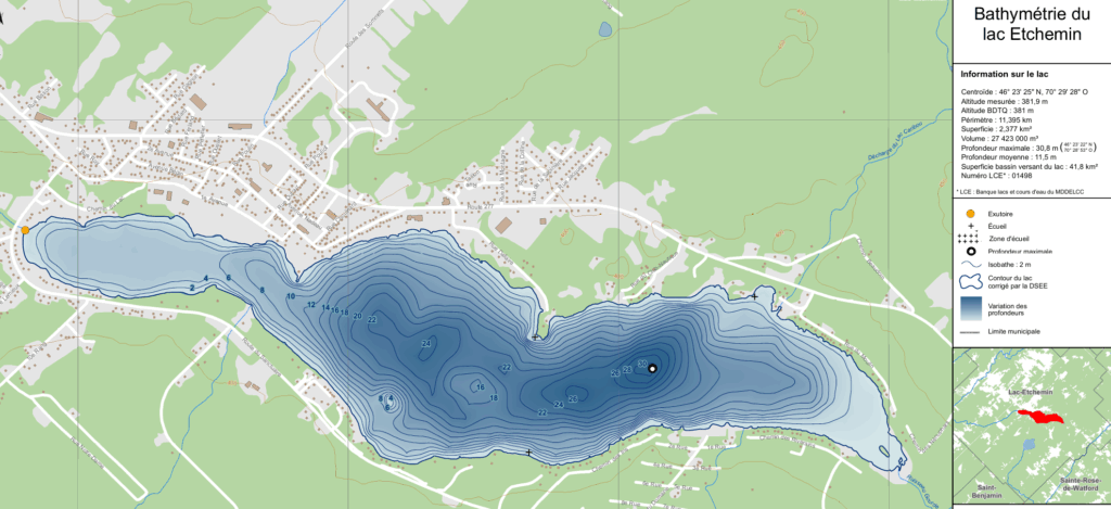 Informations sur le Lac Etchemin — photo 1