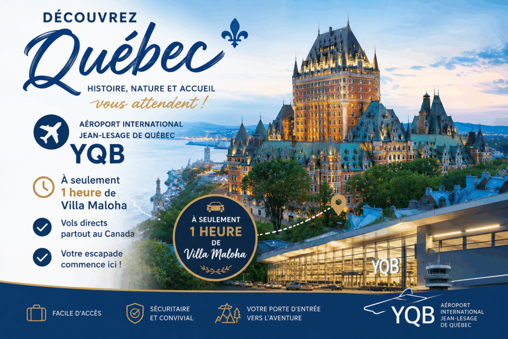 Envie de découvrir la magnigique Ville de Québec?