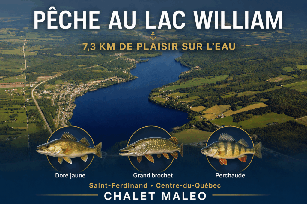 Pêcher le réputable Lac William