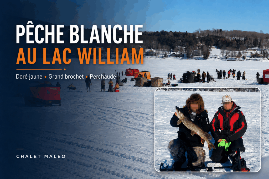 Pêche blanche au Lac William